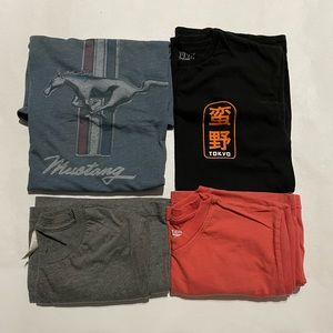 4 Small T-shirts